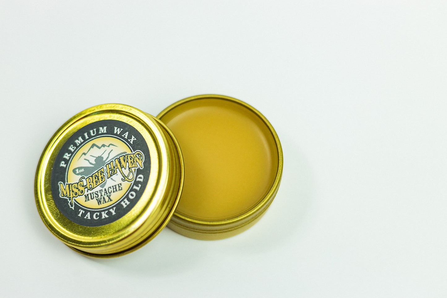 Mustache Wax and Beard Balm (1oz)