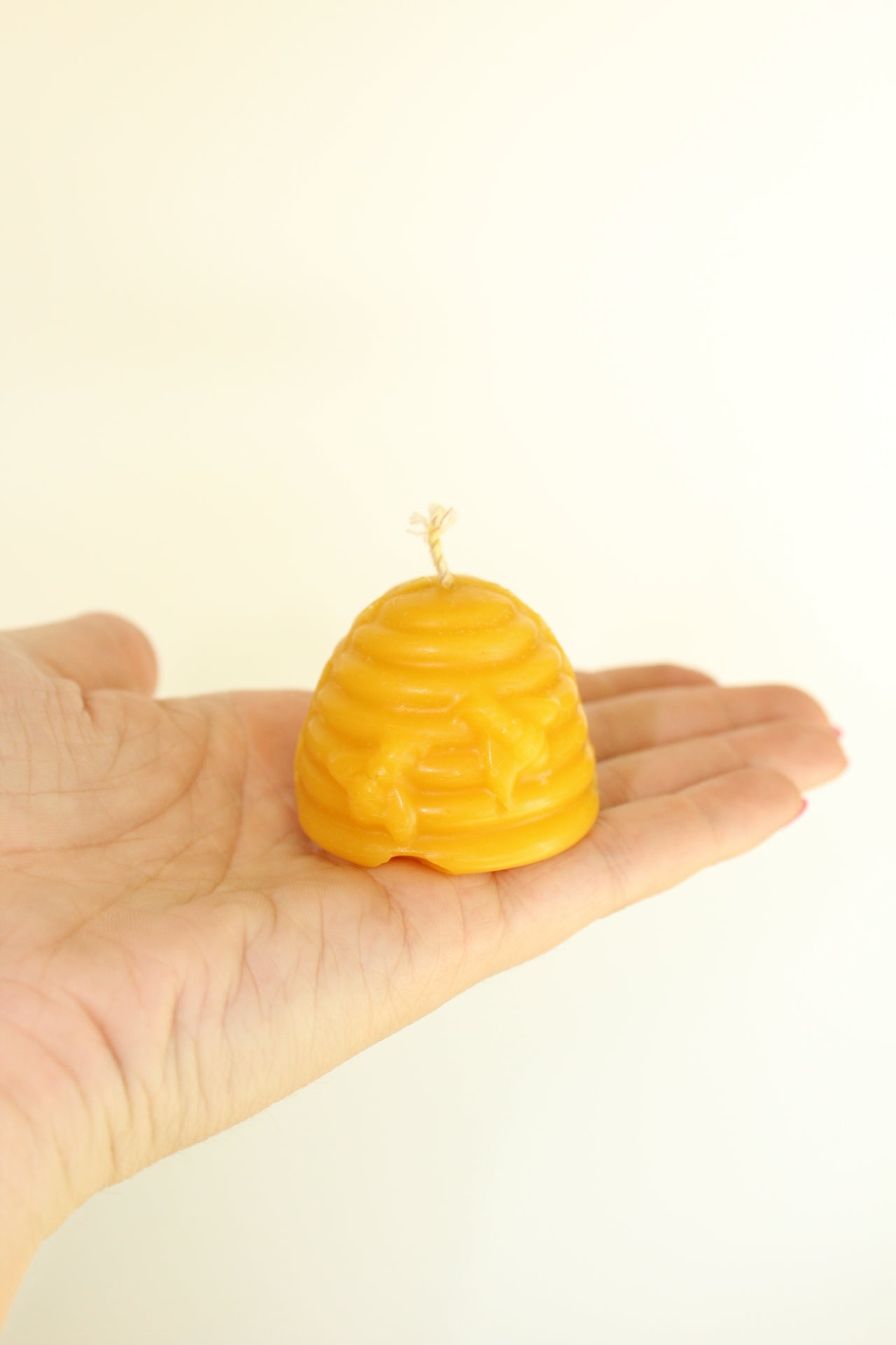 100% Pure Beeswax Hive Shaped Candles - 2 pack