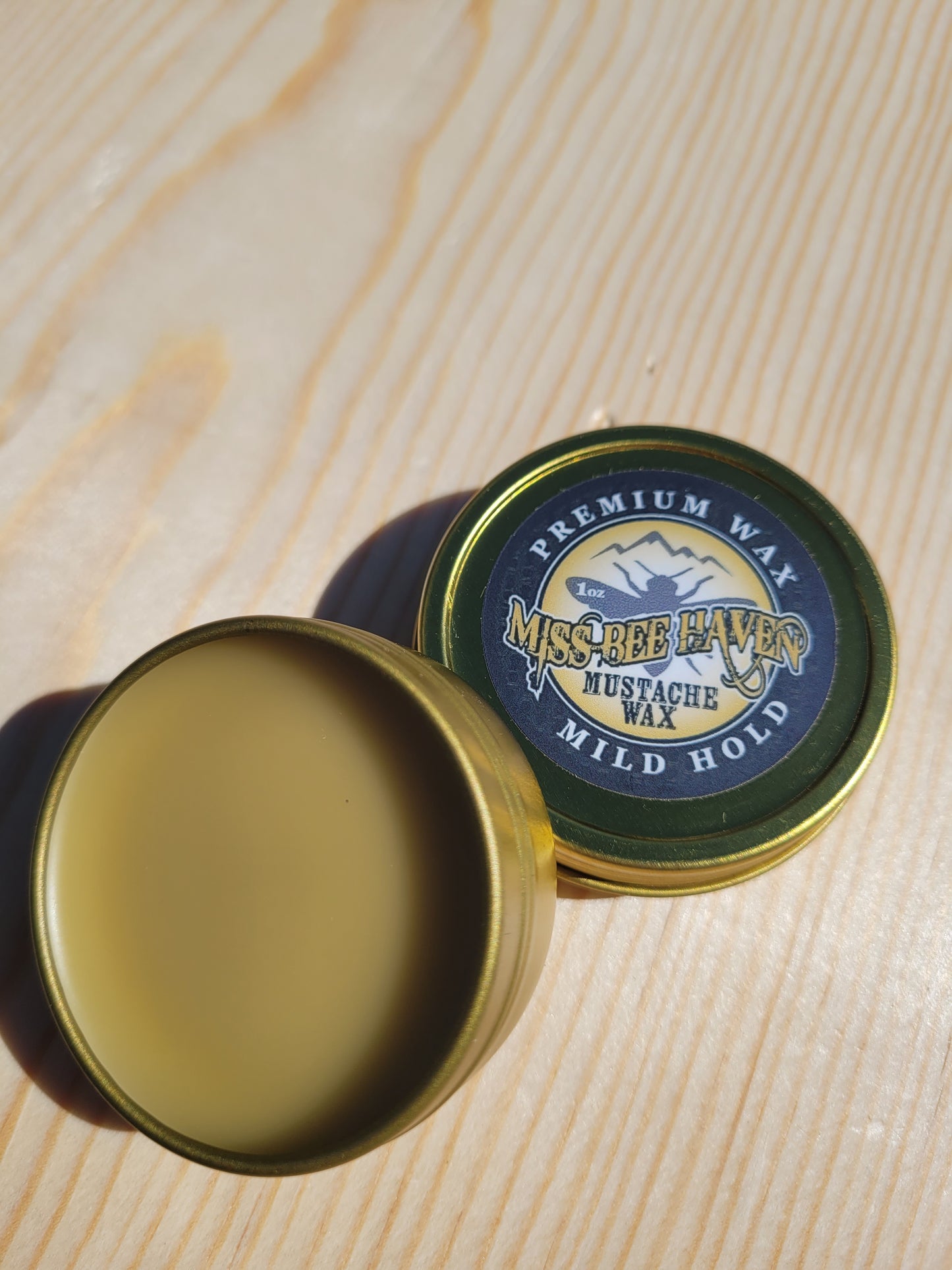 Mustache Wax and Beard Balm (1oz)