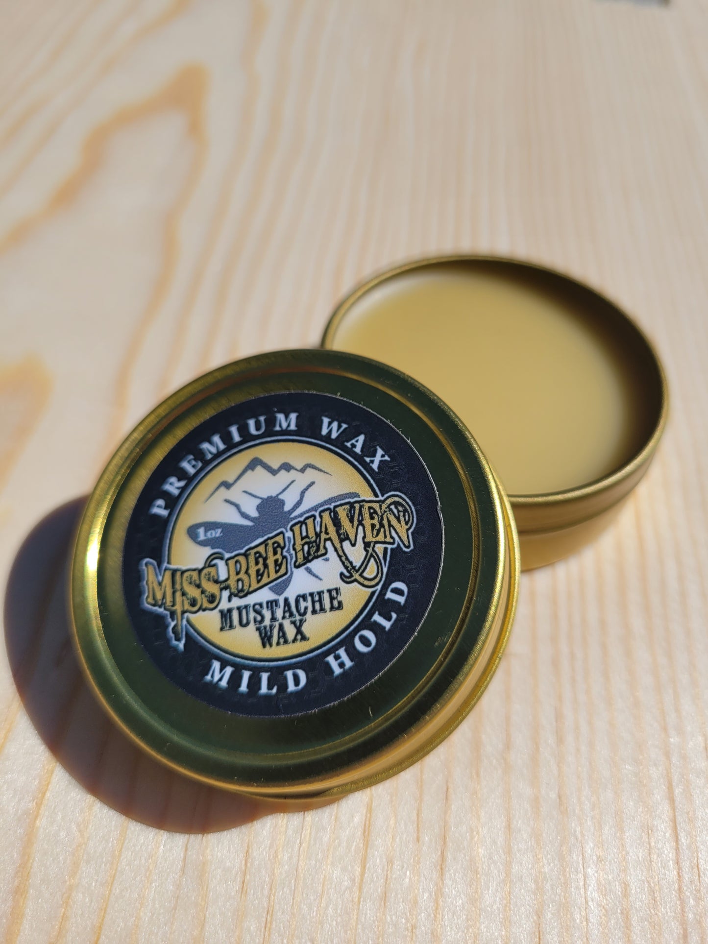 Mustache Wax and Beard Balm (1oz)