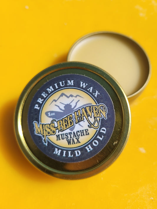 Mustache Wax and Beard Balm (1oz)