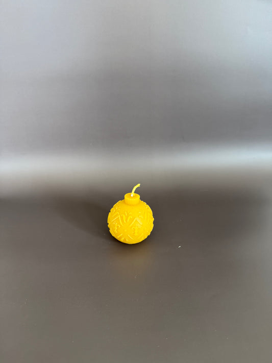 100% Pure Beeswax Christmas Ornament