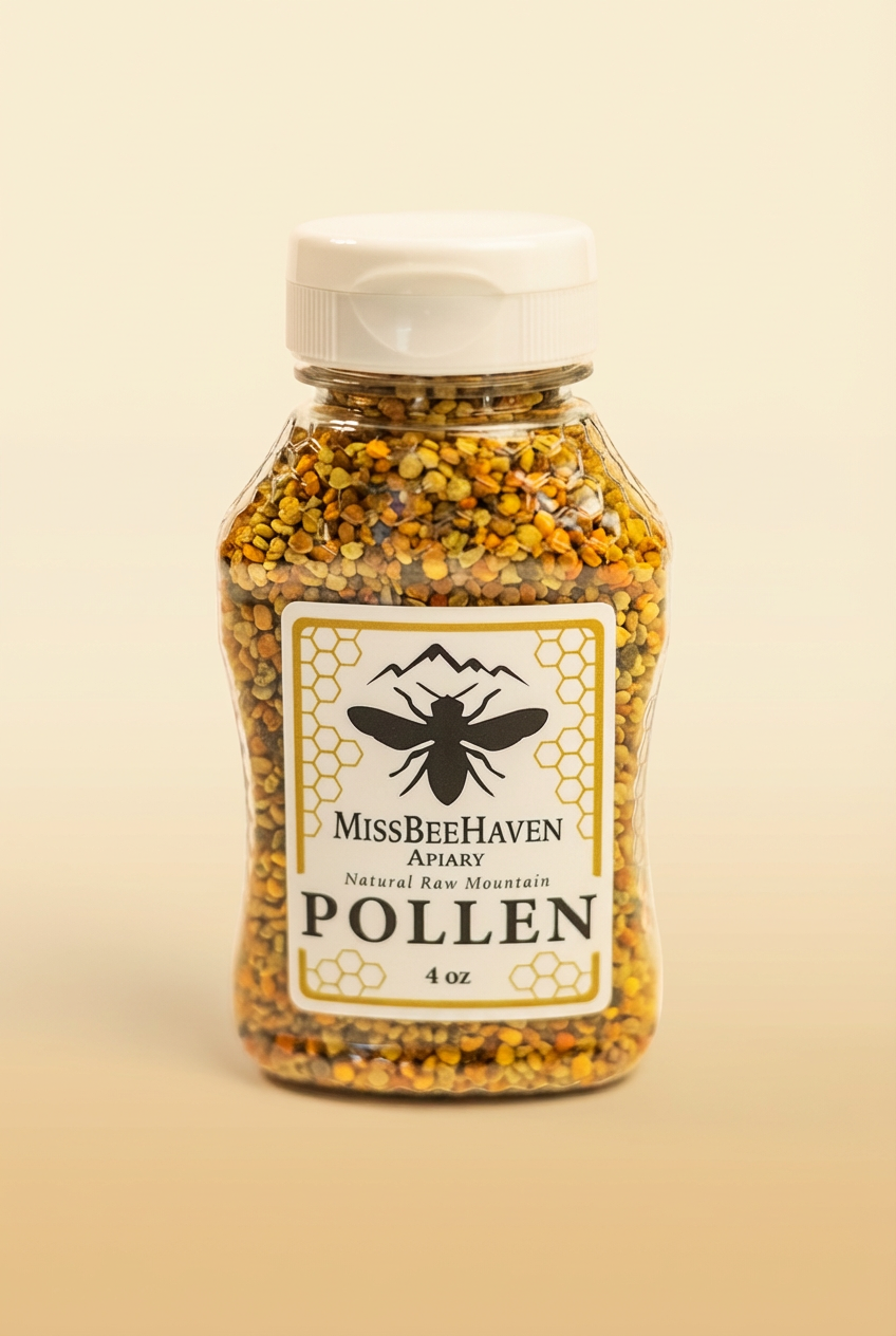 4oz Raw Mountain Bee Pollen