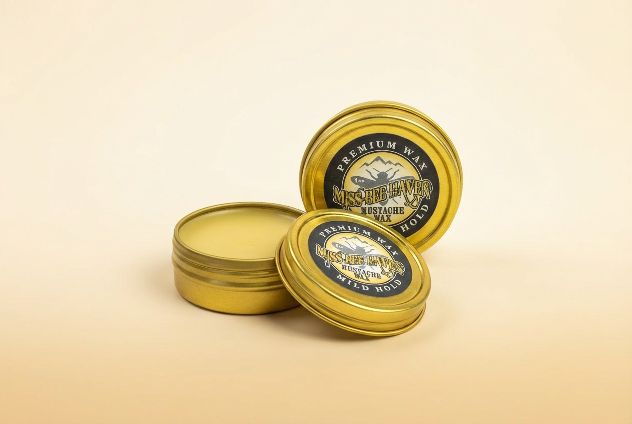 Mustache Wax and Beard Balm (1oz)