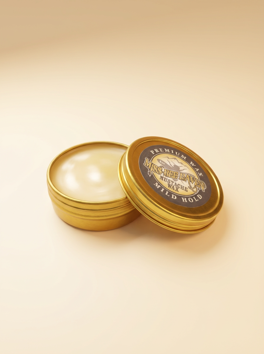 Mustache Wax and Beard Balm (1oz)