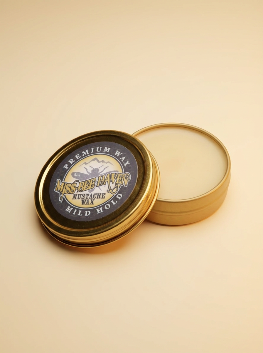 Mustache Wax and Beard Balm (1oz)
