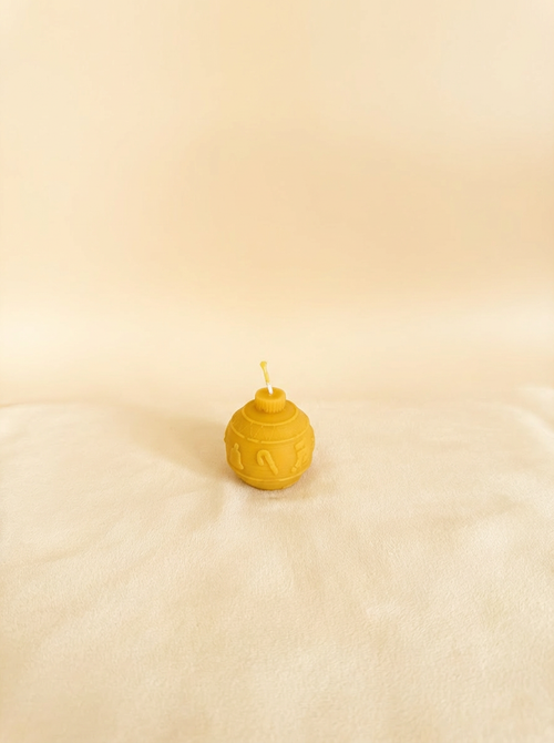 100% Pure Beeswax Christmas Ornament